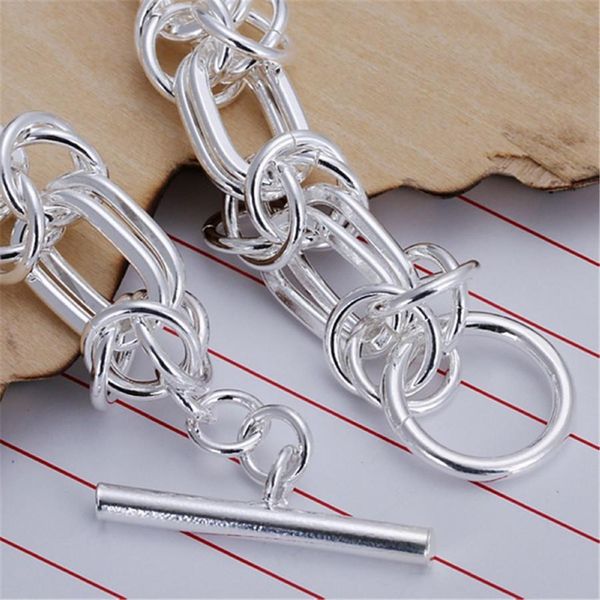 

wholesale silver color dragon chain for women men lady noble nice bracelet fashion charm chain jewelry wedding party gift h025 h bbyuko, Black