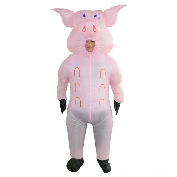 

dje7o halloween role-playing clothing inflatable props inflatable pig baby pig eight inflatableprop inflation quit cute clothing 3kp37