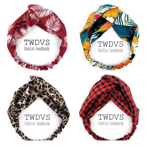 

scrunchies woman knotted turban hair accessories for girls turban elastic hairband head wrap striped hair scrunch wmtnnn, Black;brown