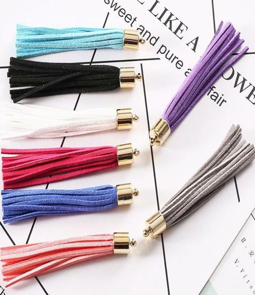 

12pcs bag fashion women casual triple leather tassels keychain bag pendant alloy women car key chain ring holder gl5038 h wmtpgt
