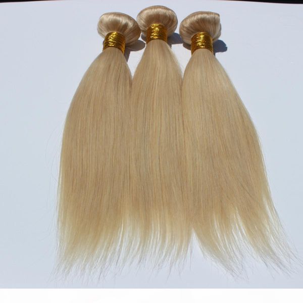 

blonde pure 613 human sale hair wefts bundles straight bundles with virgin hair 3 bundles extension, Black;brown