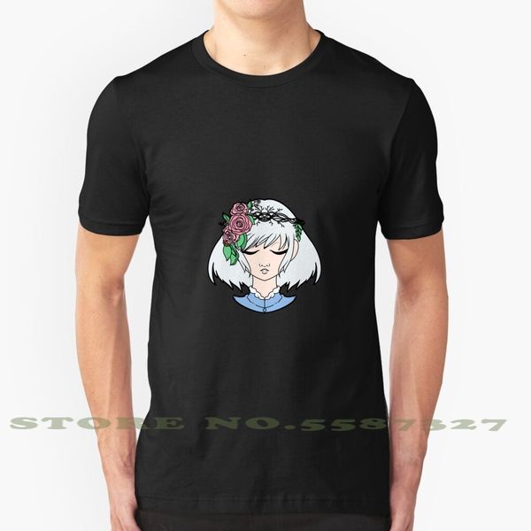 

silver lady summer funny for sophie howls moving castle howl miyazaki hayao miyazaki silver hair floral hooded sweatshirt hoodie men t shirt