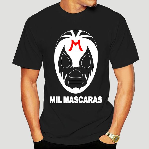 

wrestler mil mascaras mask black t shirt s-2xl-1093d sport hooded sweatshirt hoodie