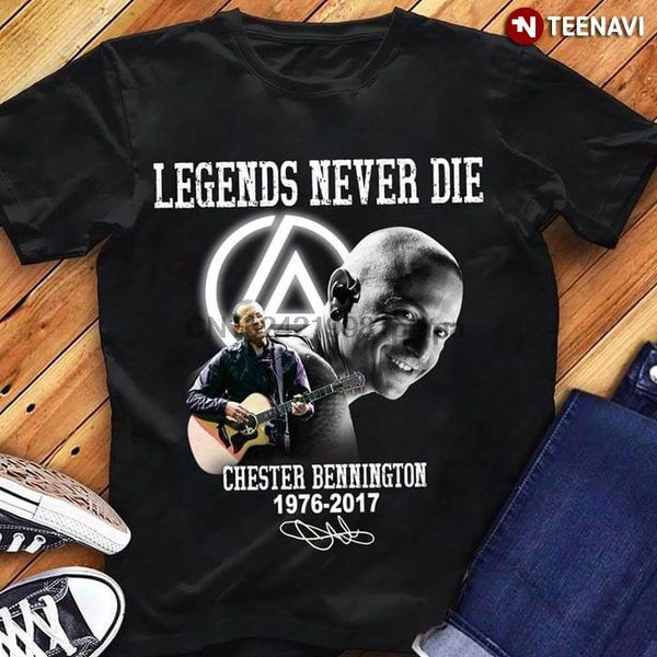 

sport men t shirt legend never die chester bennington signature women tshirts