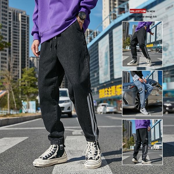 

uxvtp крупногабаритного комбинезон capris тяжелых комбинезоны мужских случайные мешковатые штаны негабаритных гарем случайных штанов paplv, Blue