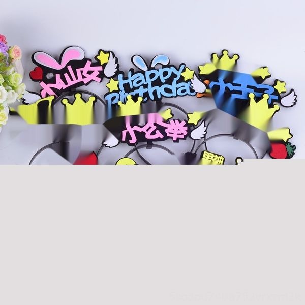 

gxigv led nightclub rabbit led lamp fabric hairband hat hatseries cartoon party lamp rabbit carrot party nightclub non-woven fabric cap hair