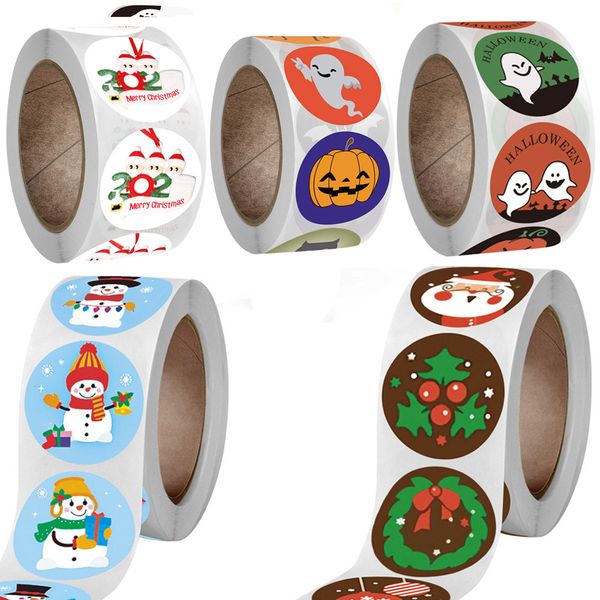 

500pcs/lot christmas waterproof lapskull horrible stickers graffiti patches stickers car stickers motorcycle bicycle luggage skateboard
