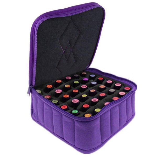 

storage bags 6 colors size 16/30 grids empty resistant 5ml 10ml 15ml essential oil bottle travel carrying case holder bag