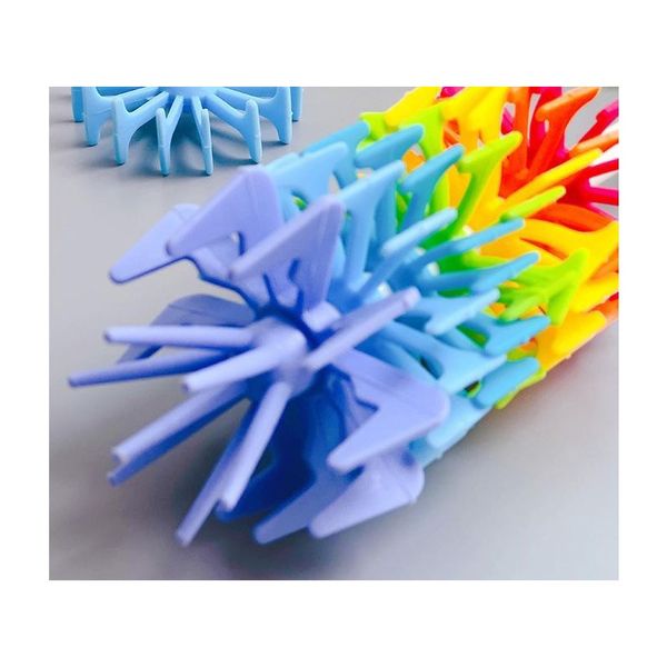 

cleaning brush for sile bottle drinking cup water mug 360 degree rotating long handle rainbow cleaning jlldit lajiaoyard