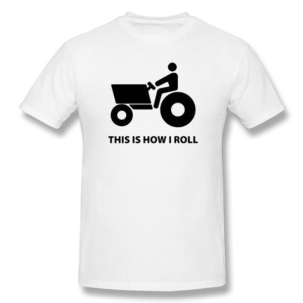 

men humorous tees short sleeve this is how i roll round collar clothing gift idea plus size sport hooded sweatshirt hoodie men t shirt