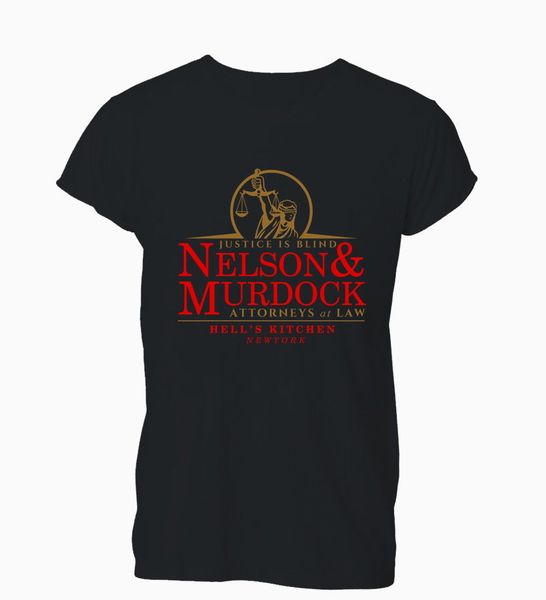 

2018 t shirt men cotton t shirt nelson and murdock attorneys at law justice blind tshirts custom sport hooded sweatshirt hoodie