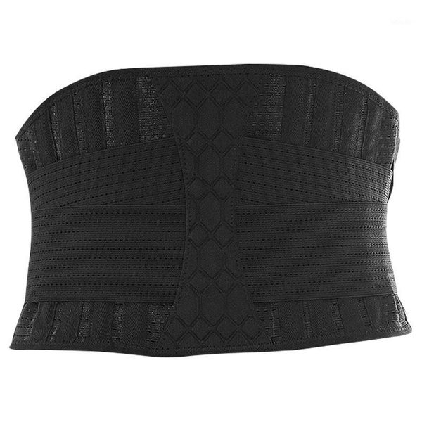 

new-xl-gym fitness belt waist brace neoprene double pull lumbar support bodybuilding back spinal belt1, Black;gray