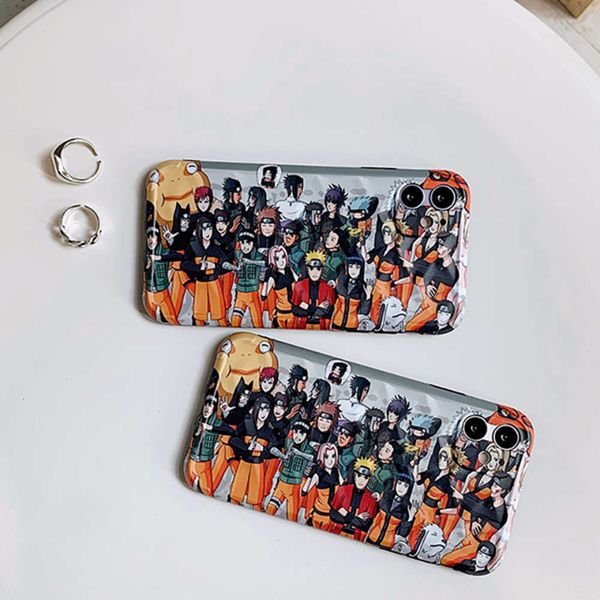 

japane animated naruto silicone soft cartoon back cover, suitable for def 12, 11 pro, xs, max, 8, 7 plus, se2, x, xr