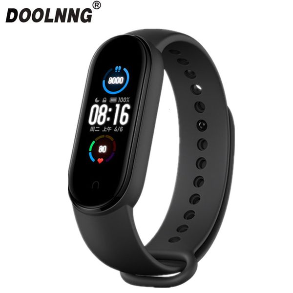 

doolnng m5 sports fitns belt blood prsure monitor intelligent heart rate men's wristbandjk