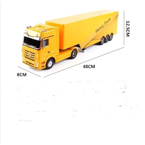 

heavry remote control tip lorry auto lift engineer rc container car vehicle toys gift brinquedos y200413