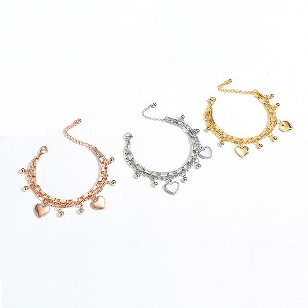 

moon bracelets gold heart shiny crystal stone chain jewelrys for women accesorioss jewelry 11 styles, Golden;silver