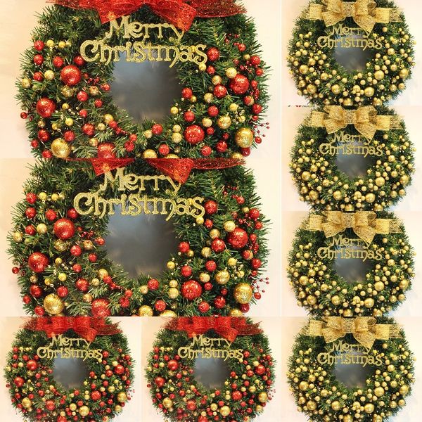

8n5ld nuoqi 40 wreath wreath door hanging 60cm 50cm christmas flowers decoration christmas flowers fruity vine ornament fruity kk4yi