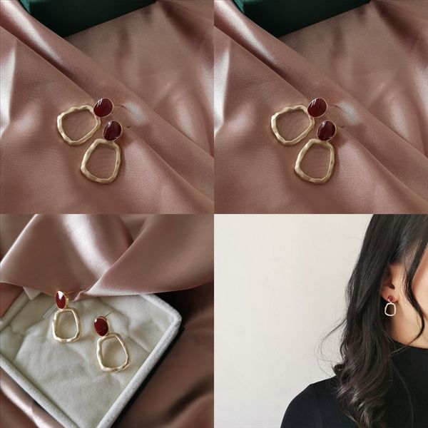 

l16u dropshipping plumeria earrings earrings jewelryset pearl fashion vintage set stud rhinestone flowers in golden earrings