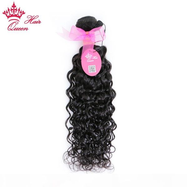 

queen hair 100% brazilian virgin human hair natural wave water weave hair extensions 100g pc 1pc 8"-28" dhl fast shipping, Black