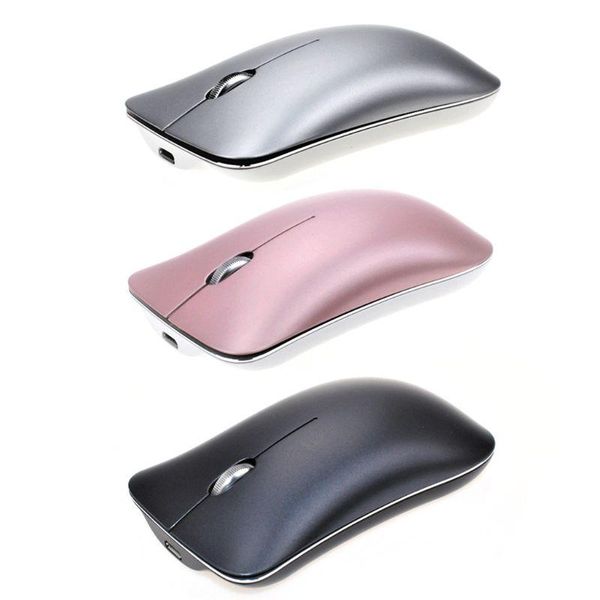

silent mouse aluminum alloy three mode wireless 2.4g+bluetooth 5.0 +3.0 mice