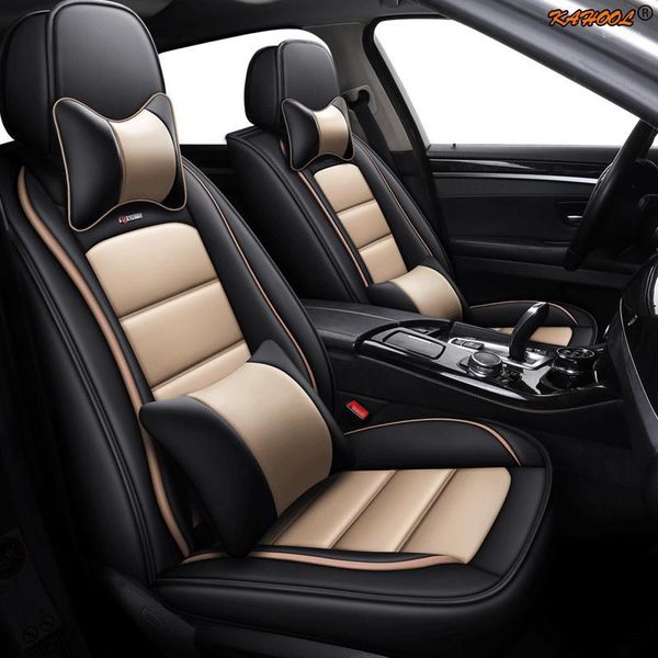

kahool car seat cover for 201 205 206 207 208 301 306 307 308 405 406 407 408 508 2008 car styling accessories1