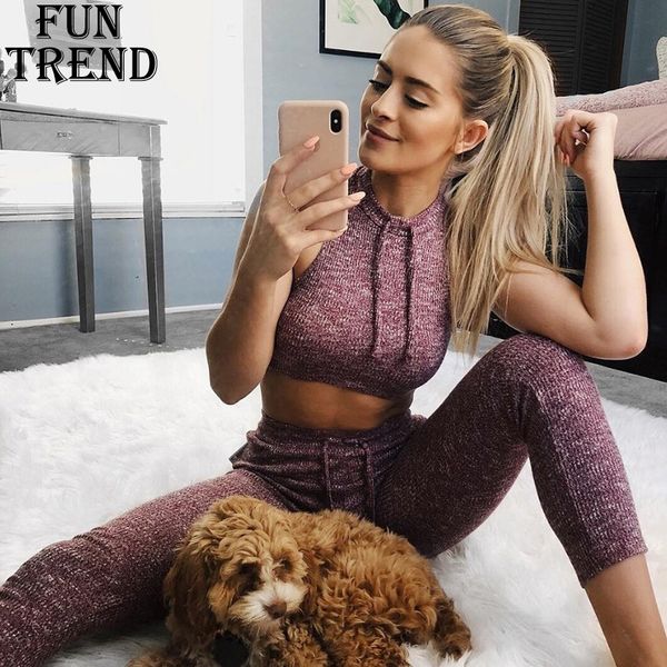 

suit solid yoga fitness tracksuit jogging running set costume women legging sport clothing c0122, Gray