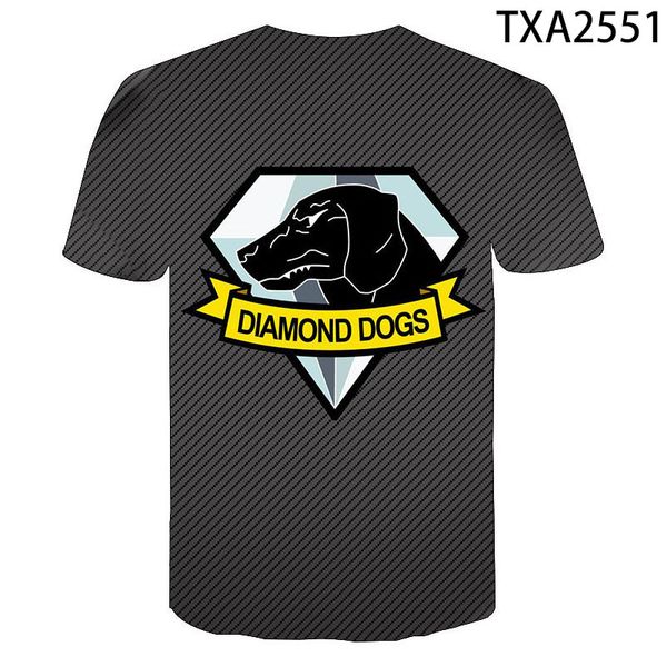 

game metal gear solid 3d boy girl printed cool 3d print shirts oversized anime comics men clothing
