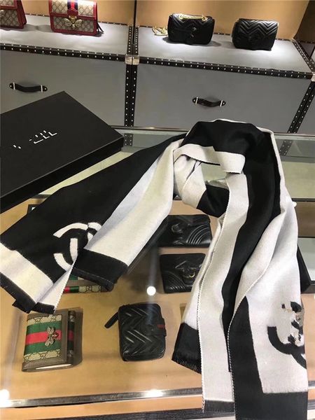 

ale brand womans wraps senior autumn winter cashmere blended shawls designer shawl luxury scarves double sided black and red scarves, Blue;gray