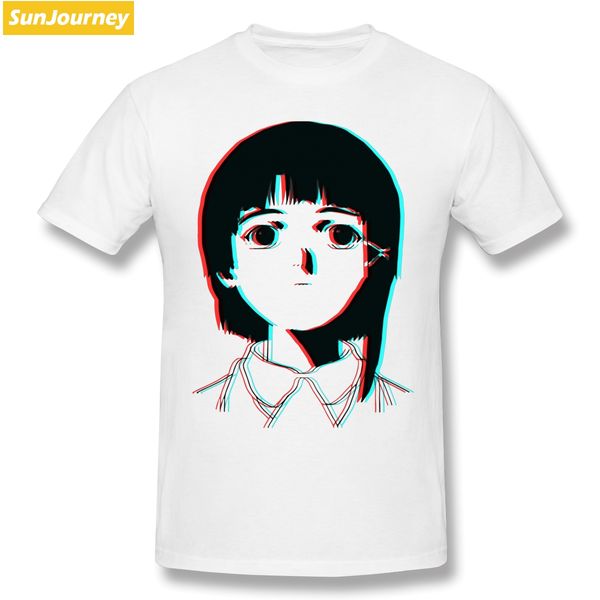 

serial experiments lain anime lain iwakura t shirt oversized cotton short sleeve t shirts sport hooded sweatshirt hoodie