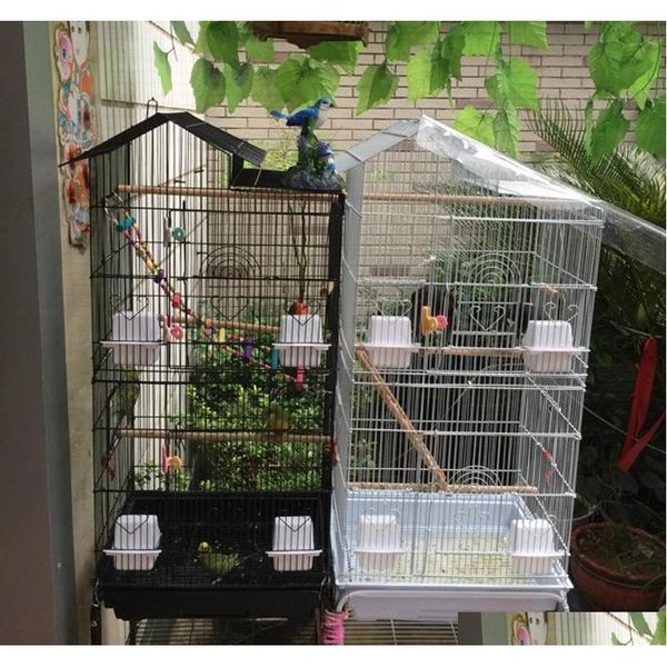 

sonyi 39" roof large flight bird cage for small quaker parrot cockatrice sun parakeet green cheek conure bu qylgmi sports2010