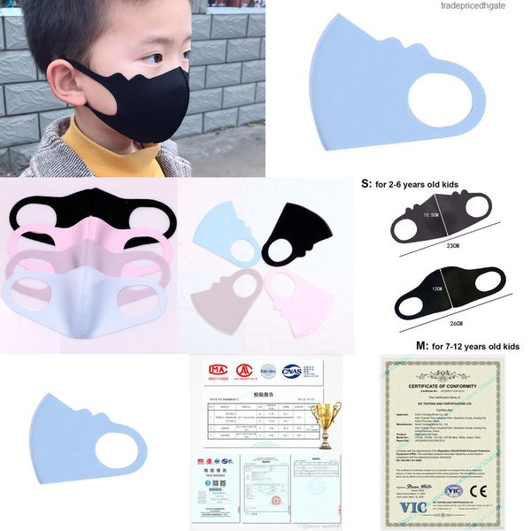 

fashion kids 4 3d colors washable mouth children face mask dust masks pm2.5 outdoor e f5y7 eai7