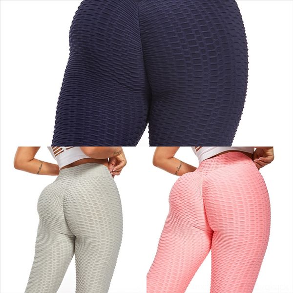 

828 fx-solid color overall women yoga pants leggings yoga pant high waist sports gym wear leggings elastic fitness lady xiaobaigou full