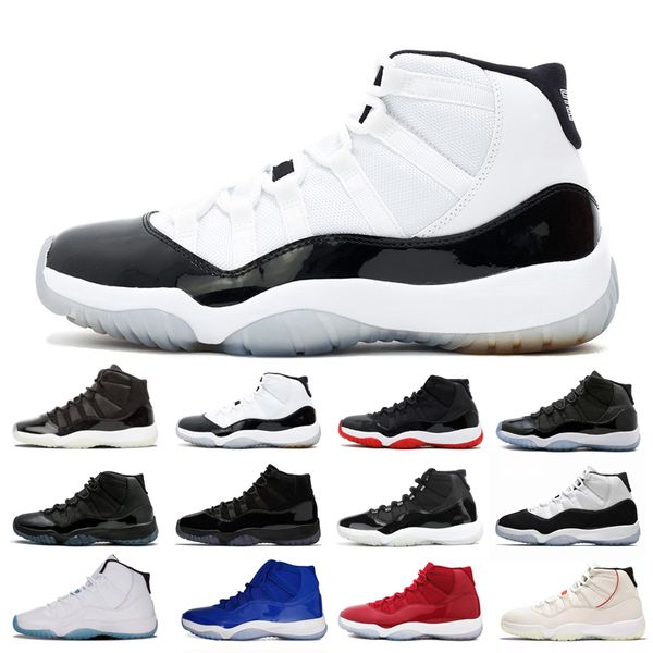 

concord man basketball shoes 11 11s low cut bred infrared university blue varsity red white navy gum snakeskin wings mans shoe popular, White;red