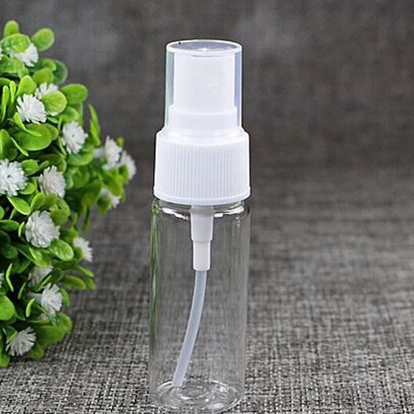 20 ml Transparente spray de plástico garrafa reutilizável garrafa líquido Perfume Garrafa PET Melhor Atacado preço de fábrica