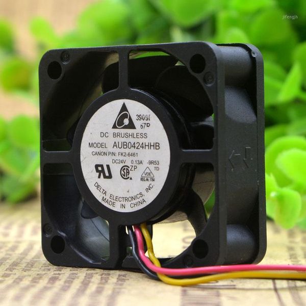 

aub0424hhb 40154cm 24v 0.13a 3 lines silent cooling fan1