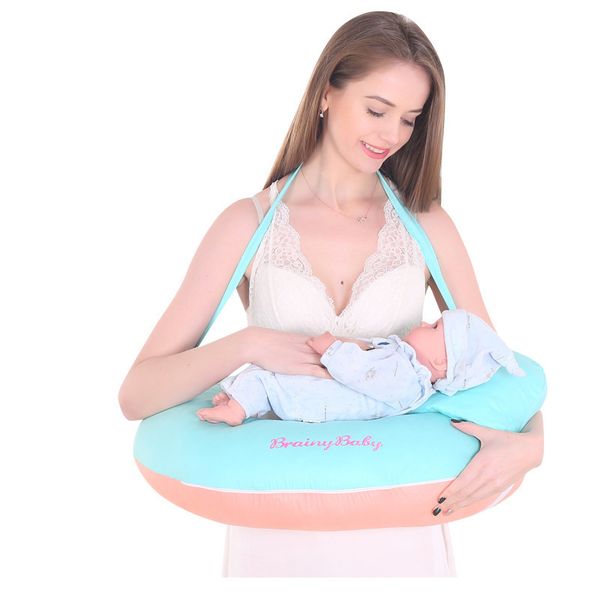 

newborn nursing pillows infant u-shaped breastfeeding pillow cuddle cotton feeding waist cushion for baby care dropshipping lj200916