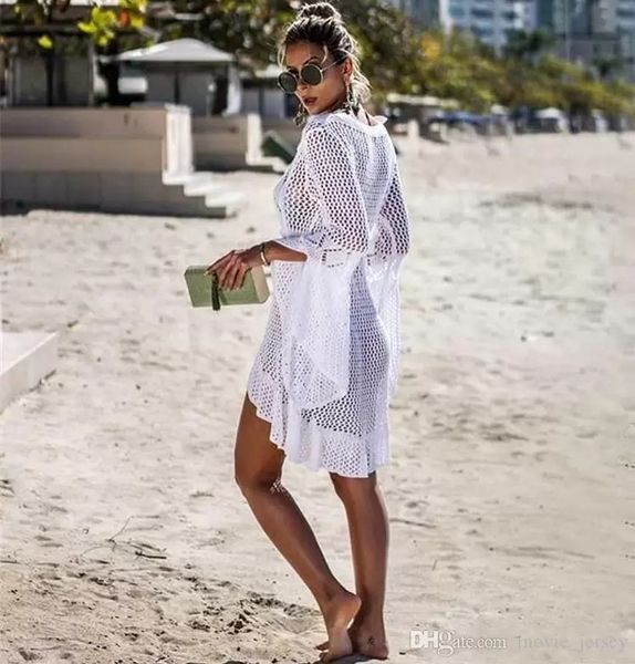 

2022 mix order cover-ups summer bikini swimming small butterfly pattern beach cover shawl drop