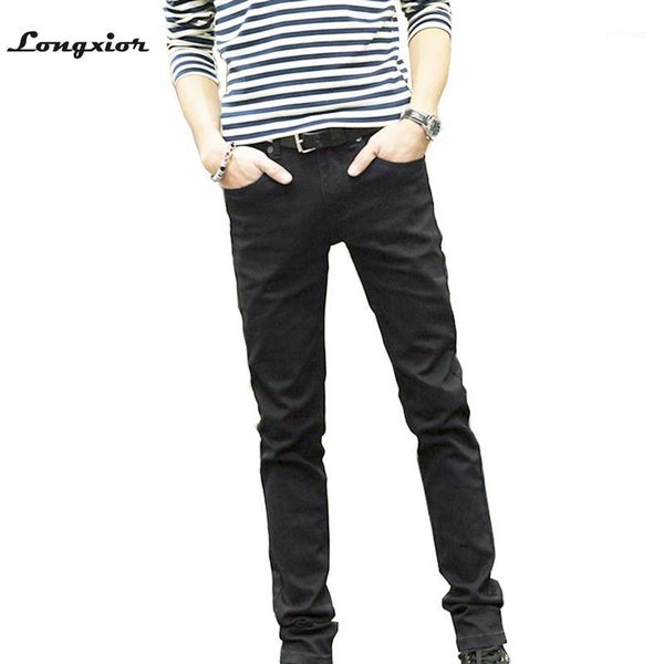 

men's jeans lp21 skinny men stretch slim denim mens casual cotton washed designer clothes masculino men's jean1, Blue