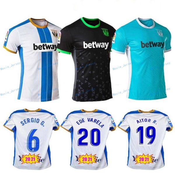 

2020 2021 leganes soccer jersey carrillo home away 20 21 j. silva en-nesyri santos el zhar juanfran dani ojeda jerseys football shirt, Black;yellow