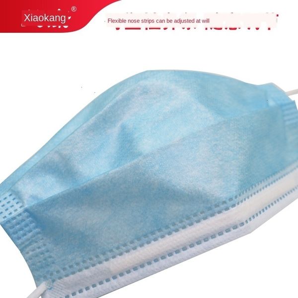

fusing pieces of disposable 50 civil dust-proof non-woven protective anti-haze anti-exhaust mask