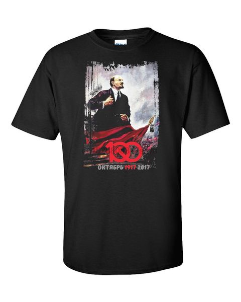 

vladimir lenin t-shirt russian communist revolution 100 years 1917 2020 4 colors(2) sport hooded sweatshirt hoodie