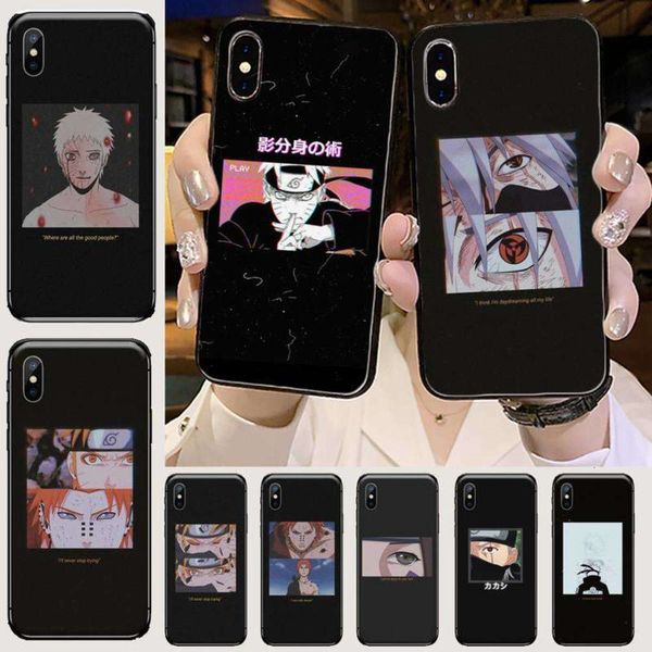

japane naruto animation mobile phone cover vip 11, 12 pro, xs, max, 8, 7, 6, 6s, plus, x, 5s, se, 2020, xr