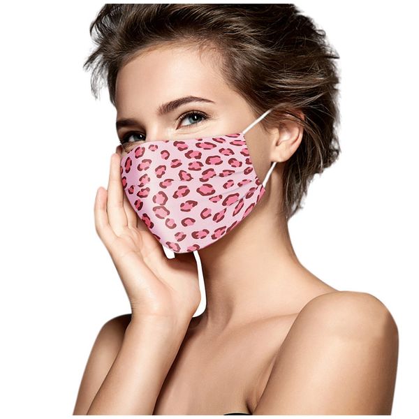 

new designer for disposable leopard woman 10/50/100pc mask face masks mascarrillas desechables adultos mascherine maske 9