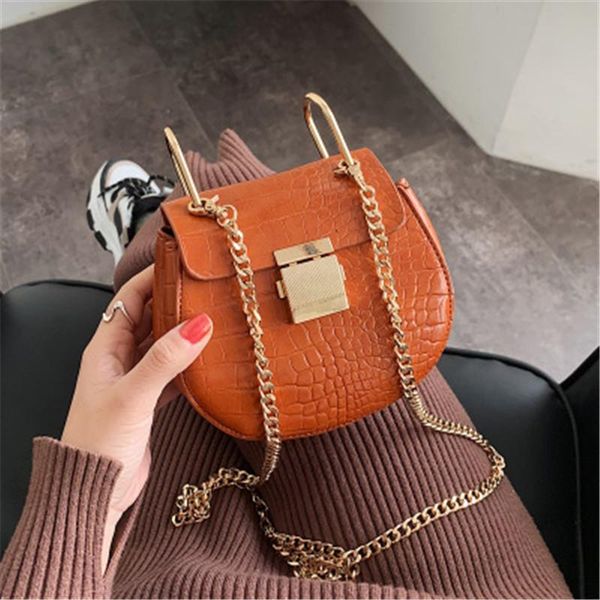 

fashion stone pattern crossbody bags for women 2020 chains pu leather shoulder messenge bag luxury handbags women bags designer