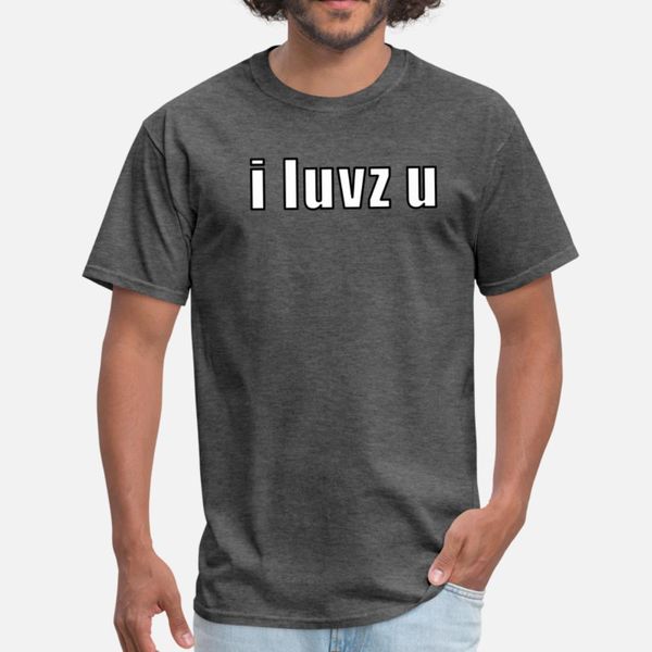 

i luvz u - i love you t shirt fun vintage trendy tracksuit hoodie sweatshirt