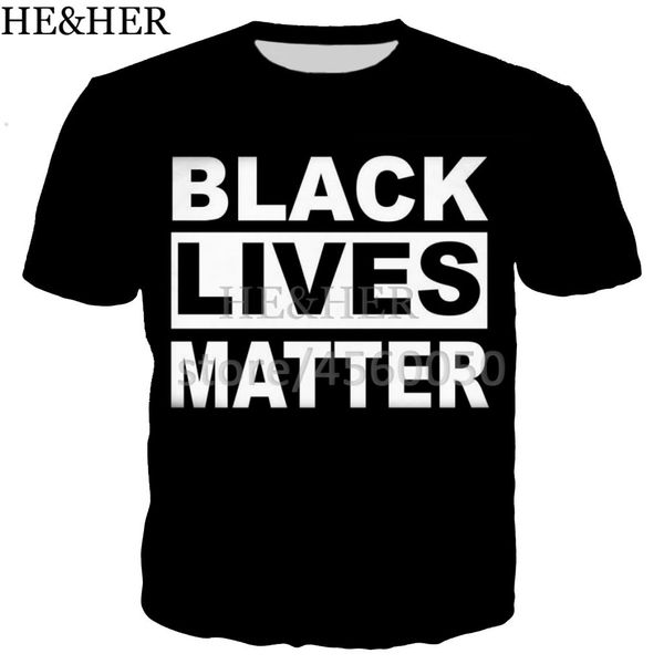 

black lives matter 3d print shirts comics kawaii funny men clothing