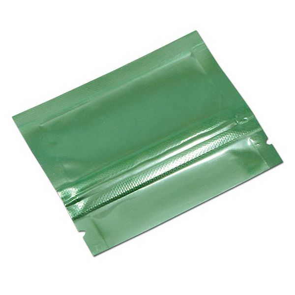 

300pcs lot 7.5x6cm aluminum foil zip lock self seal packaging bags food storage ziplock pouches resealable food packing bag h bbyryp