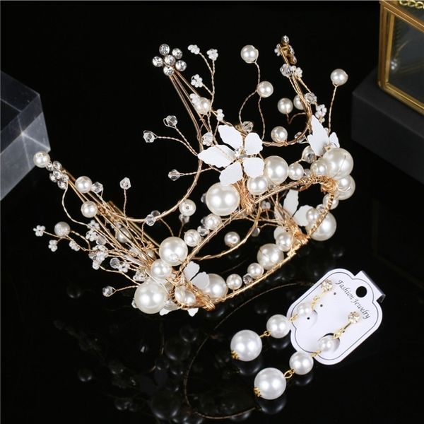 

headdress female ins net red bride 2020 new forest wedding water diamond crown goddess, Silver