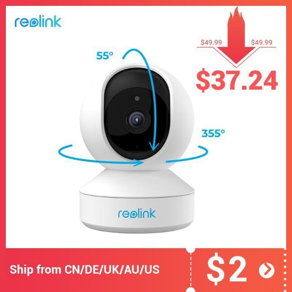 

mini cameras reolink 4mp home security ip camera 2.4g/5g wifi pan&tilt listen&talk sd card slot indoor surveillance e1 pro1