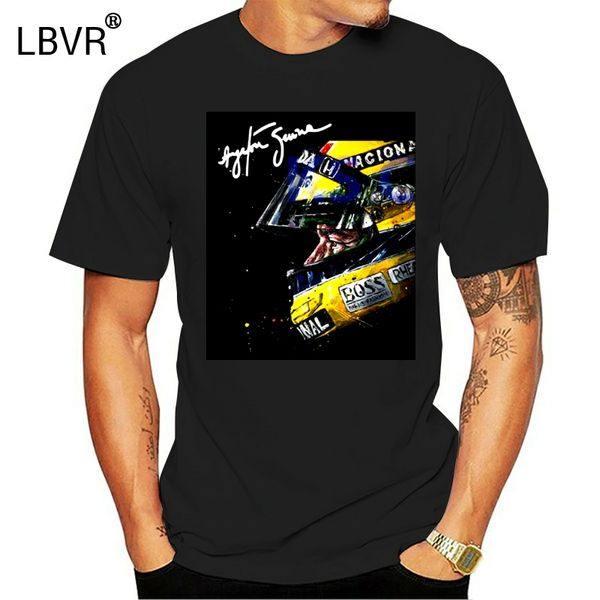 

новые моды айртон сенна дань t shirt шлем tee men's высокое качество тройников мужская с коротким рукавом футболка спортивная с капюшоном то